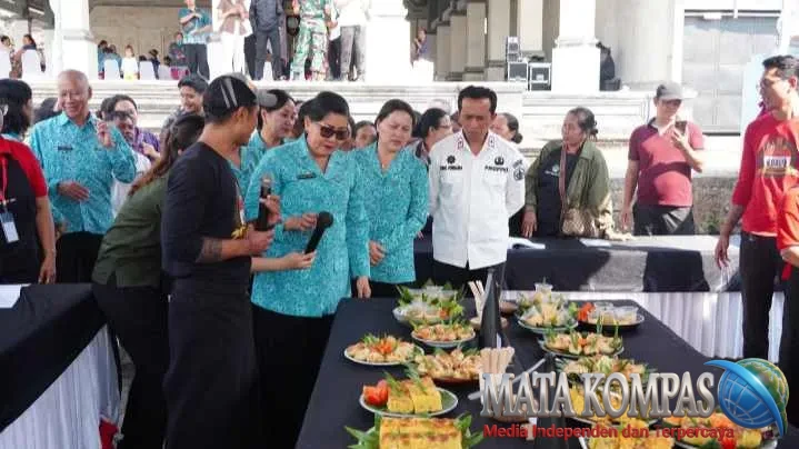 Bergerak dan Berbagi Menyapa Tiga Desa Bangli, Putri Koster Tekankan Gizi Keluarga dan Kekuatan PKK.