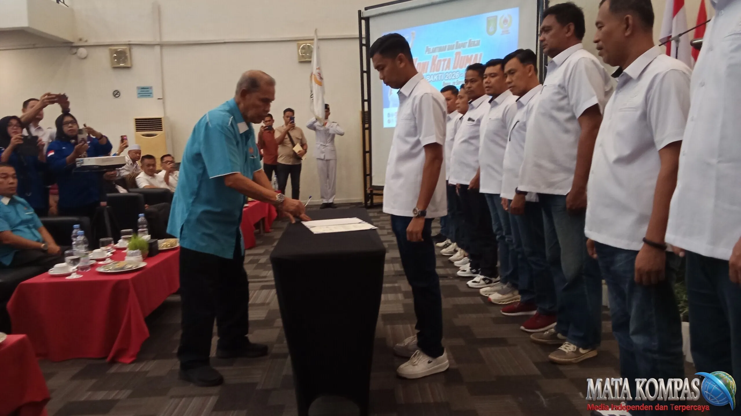 Pelantikan KONI Kota Dumai Periode 2026-2030 Di Nahkodai Abdul Kadir Jailani .S.H. Akan Perkuat Koordinasi Olahraga Raga Kota Dumai