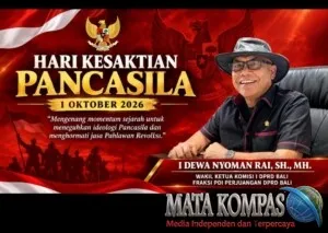 Hari Kesaktian Pancasila, Dewa Rai: Teguhkan Pancasila, Rawat Persatuan dan Hormati Jasa Pahlawan Revolusi