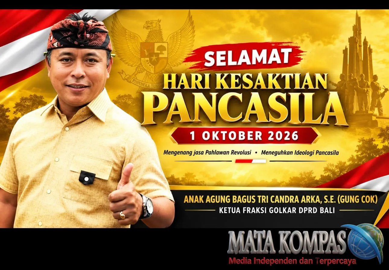 Hari Kesaktian Pancasila 2026, Gung Cok Ajak Jadikan Momentum Sejarah untuk Meneguhkan Ideologi Pancasila