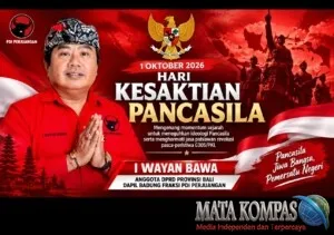 Hari Kesaktian Pancasila, I Wayan Bawa: Momentum Meneguhkan Ideologi dan Menghormati Jasa Pahlawan Revolusi