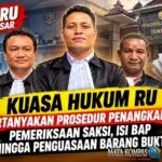 Kuasa Hukum RU Soroti Prosedur Penangkapan dan Penguasaan Barang Bukti di PN Denpasar
