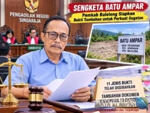 Sengketa Batu Ampar Memanas, Pemkab Buleleng Ajukan 11 Bukti: Riwayat HPL dan Putusan Pengadilan Jadi Kunci