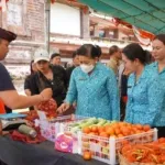Libatkan 131 Pelaku Usaha, Putri Koster Hadiri Pasar Rakyat