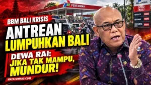 Antrean BBM Melumpuhkan Bali, Dewa Rai Sentil Tanggung Jawab: Jika Tak Mampu, Mundur