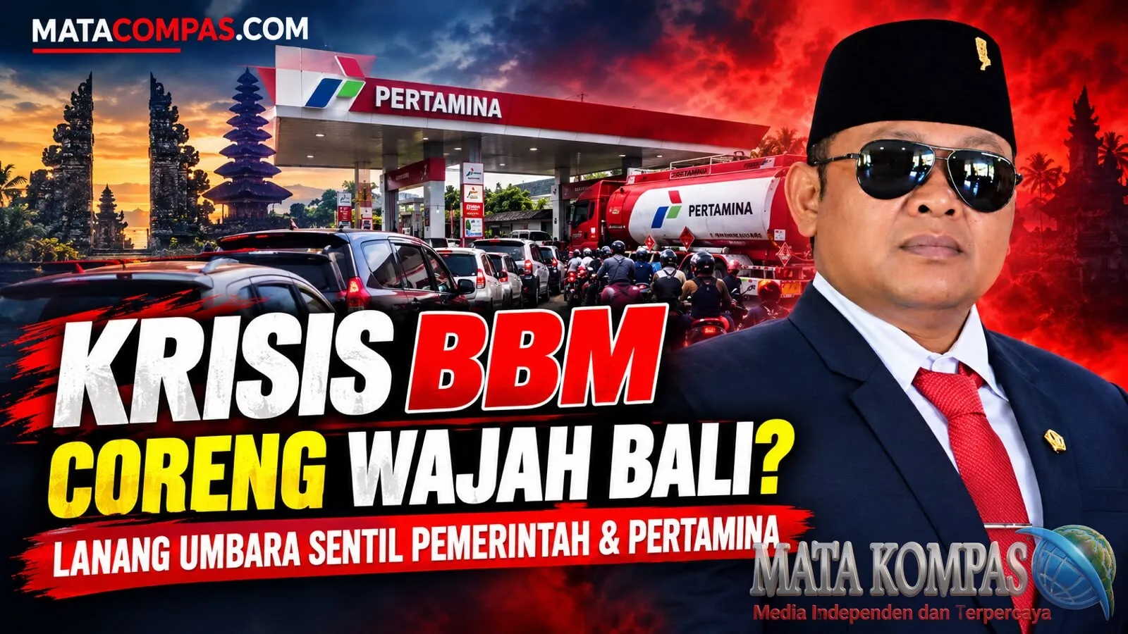 Krisis BBM Coreng Wajah Bali di Mata Dunia, Lanang Umbara Sentil Pemerintah Pusat dan Pertamina