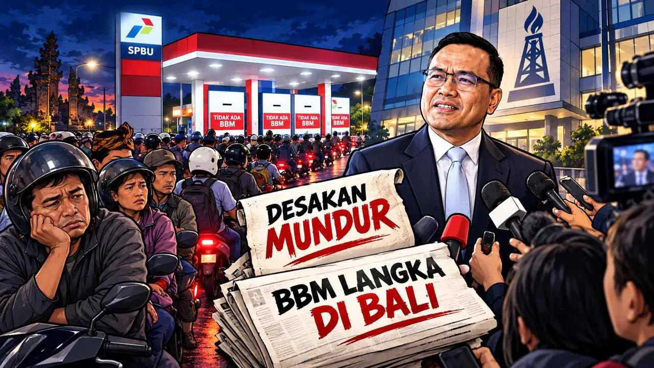 Desakan Copot Dirut Pertamina Semakin Keras Soal Krisis BBM hingga Antrean Masih Mengular Lumpuhkan Pariwisata Bali