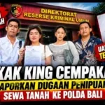 Uang Rp480 Juta Lunas, Akta Pembatalan Muncul! Kak King Cempaka Laporkan Dugaan Penipuan Sewa Tanah ke Polda Bali