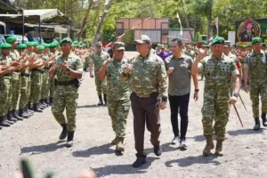 Pangdam IX/Udayana dan Menhan RI Pastikan Kesiapan Prajurit Yonif TP 928/BSY
