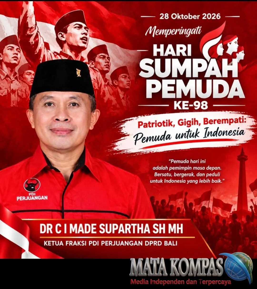 Made Supartha Ajak Generasi Muda Kobarkan Semangat Sumpah Pemuda, Bersatu dan Bergerak untuk Indonesia