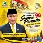 Gung Cok Ajak Generasi Muda Maknai Sumpah Pemuda ke-98: Patriotik, Gigih, dan Berempati untuk Indonesia