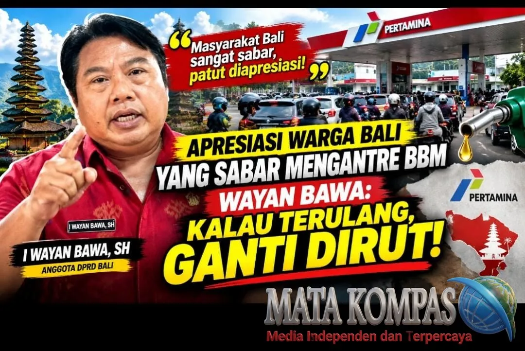 Apresiasi Warga Bali yang Sabar Mengantre BBM, Wayan Bawa: Kalau Terulang, Ganti Dirut