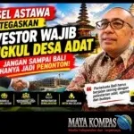 Disel Astawa Tegaskan Investor Wajib Rangkul Desa Adat: Jangan Sampai Bali Hanya Jadi Penonton