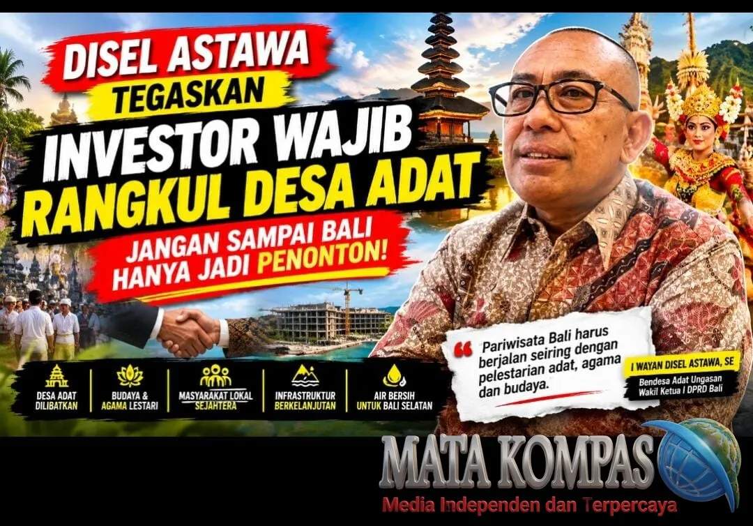 Disel Astawa Tegaskan Investor Wajib Rangkul Desa Adat: Jangan Sampai Bali Hanya Jadi Penonton