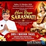 Hari Raya Saraswati 2026, Tagel Winarta Ajak Umat Hindu Jadikan Ilmu Pengetahuan sebagai Pedoman Hidup