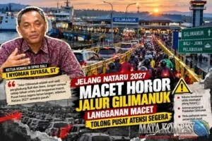 Cegah Macet Horor Nataru 2027, IWO Bali Dorong Komisi III Desak Pusat Atensi Jalur Gilimanuk